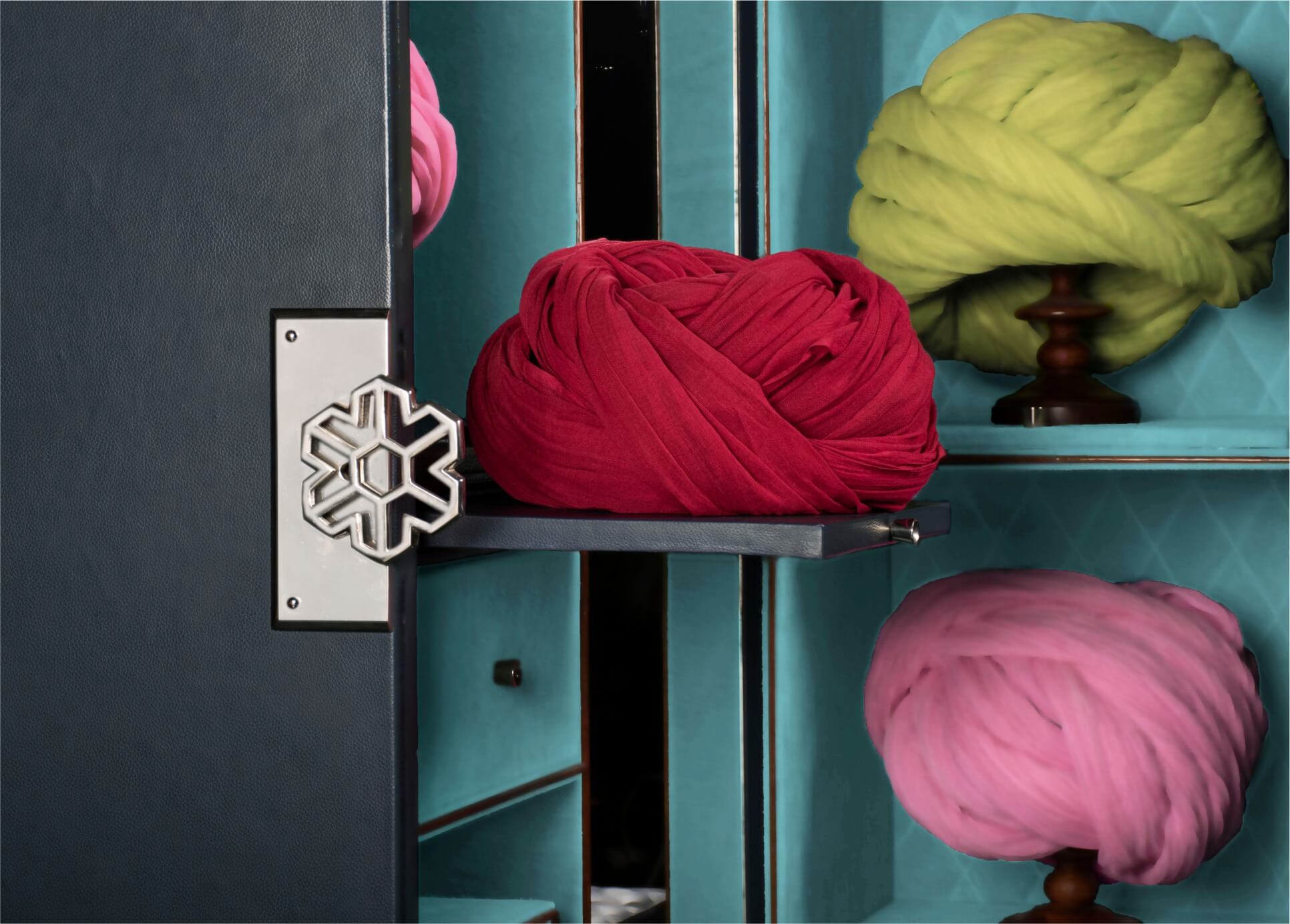 Luxury customized luxury turban cabinet trunks company Jaipur