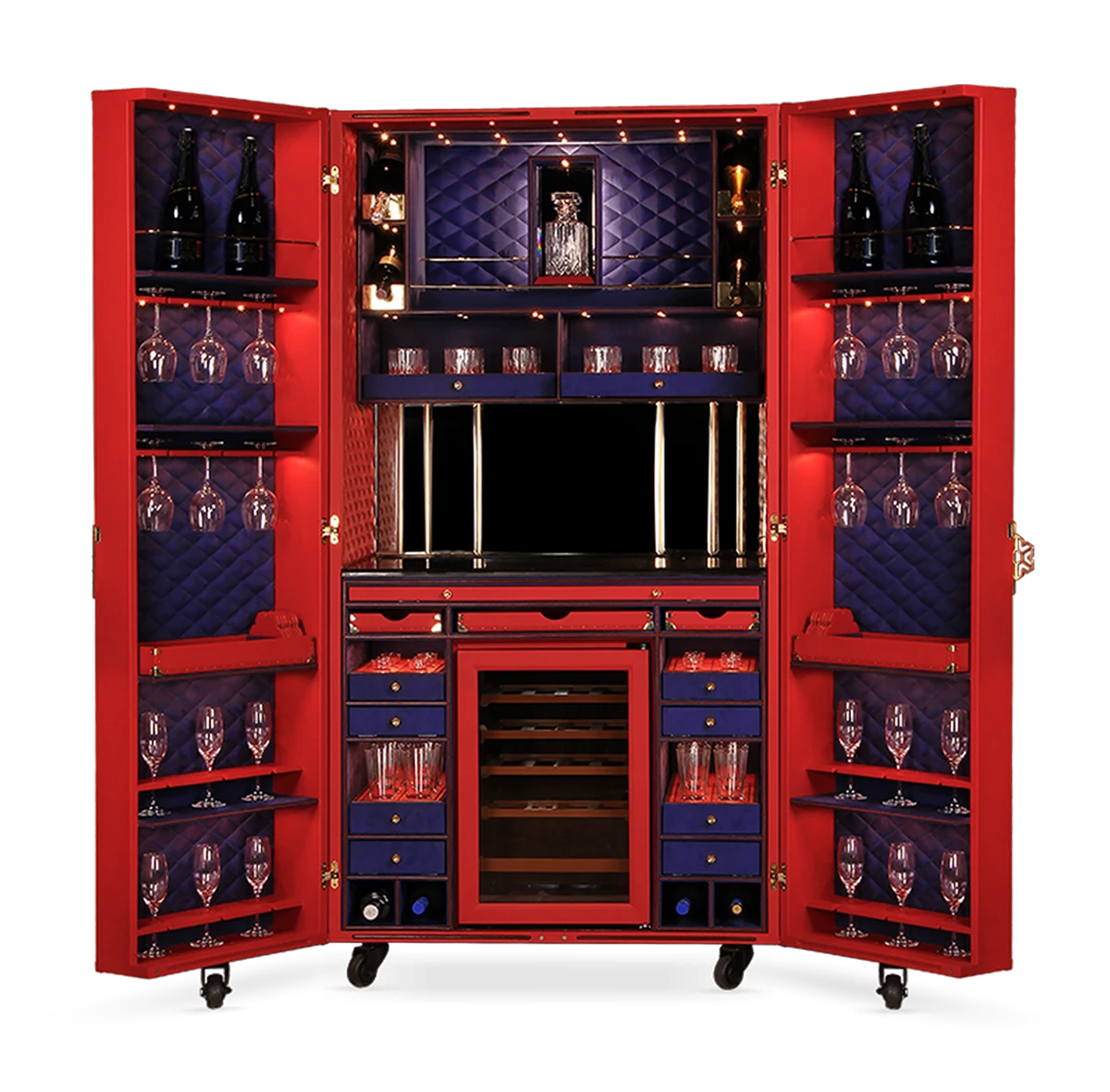 large bar cabinet trunk