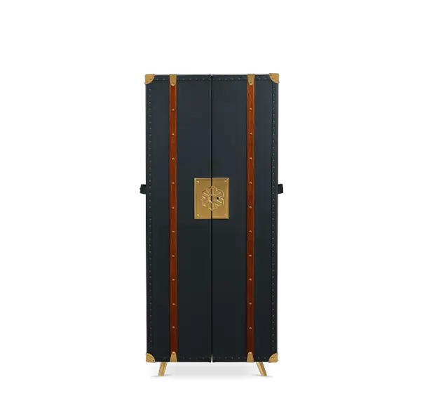 Rajputana Bar Cabinet Trunk