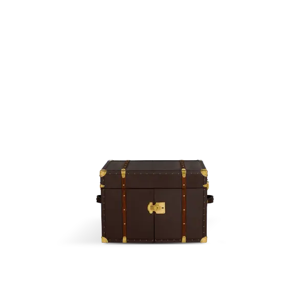 Travel Bar Steamer Trunk