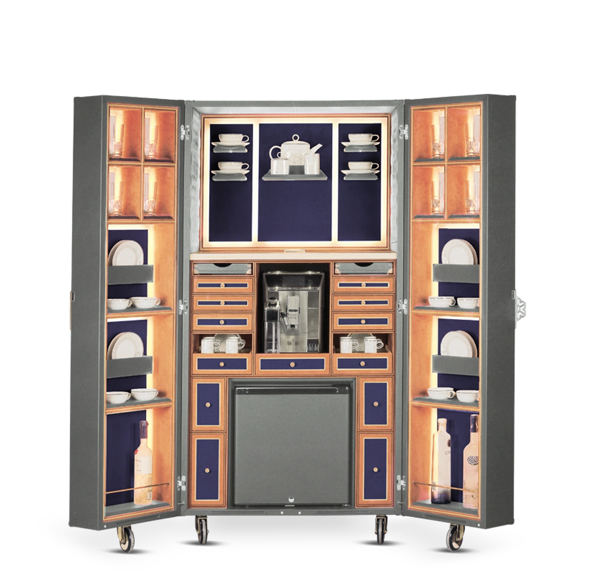 Large Tea & Coffee Cabinet Trunk