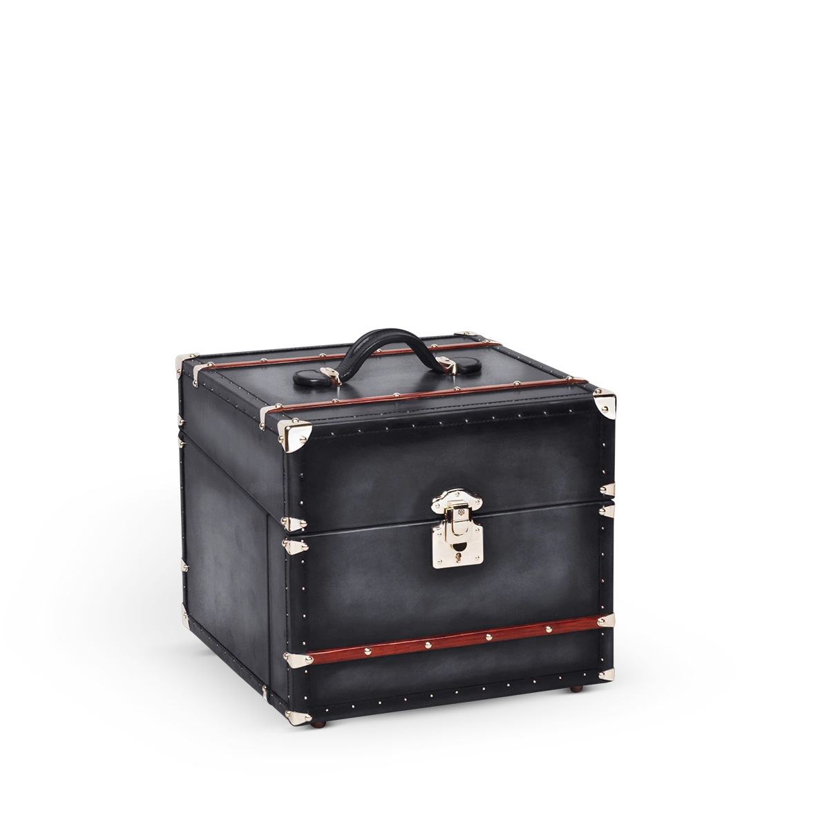 Large Watch Steamer Trunk