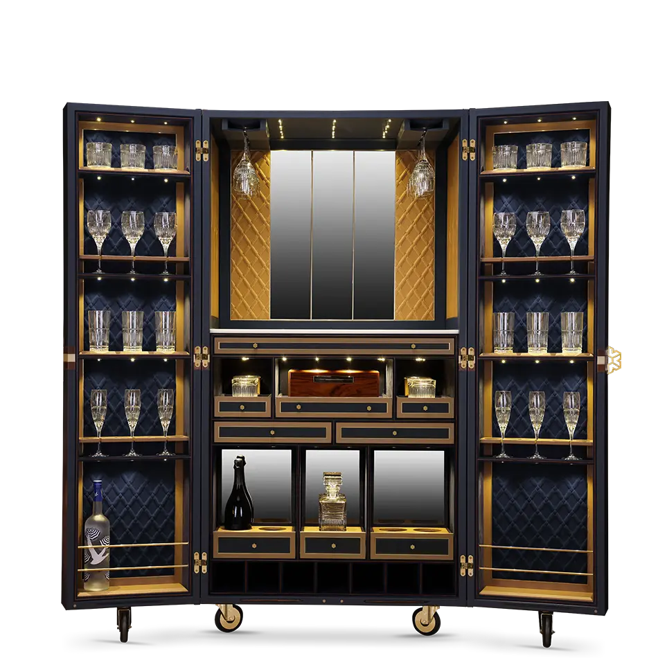 MEDIUM BAR CABINET TRUNK-IV