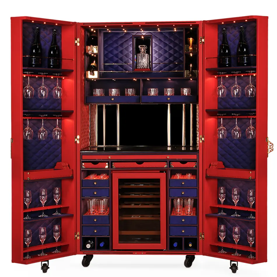 LARGE BAR CABINET TRUNK