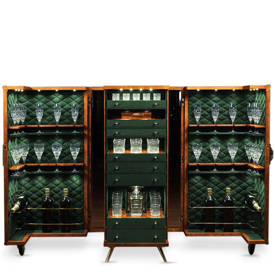 SMALL BAR CABINET TRUNK