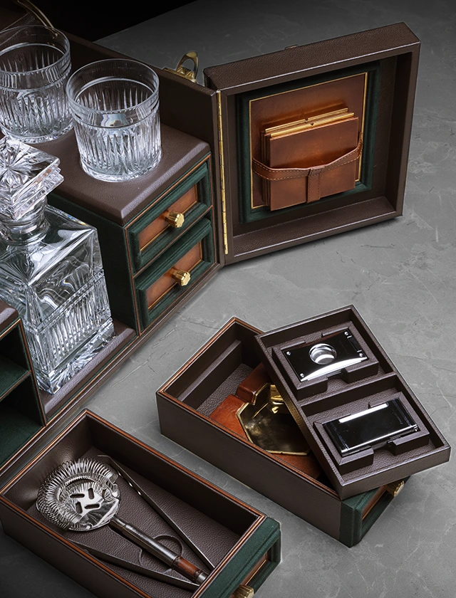 travel bar steamer trunks