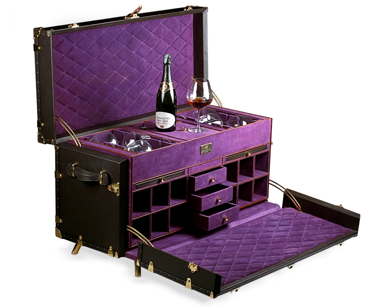 Wine STEAMER Trunk