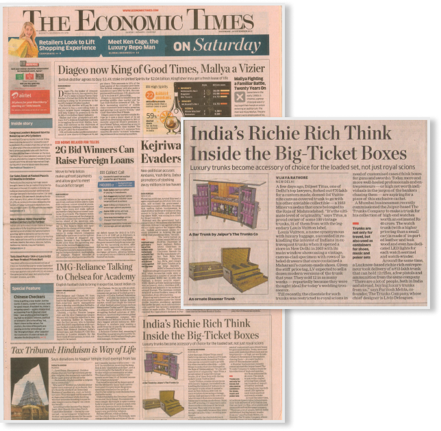 INDIA'S RICHIE RICH THINK INSIDE THE BIG-TICKET BOXES